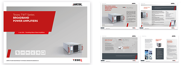 Teseq TWT amplifier brochure